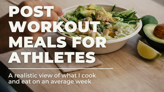 post workout meals for athletes