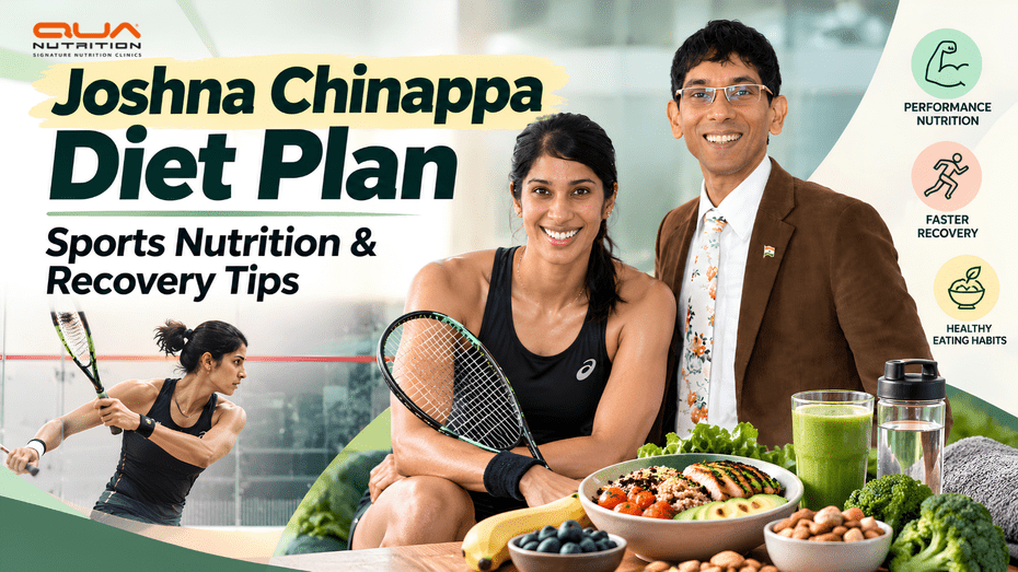 Joshna Chinappa Diet Plan – Sports Nutrition, Athletic Performance and Recovery Tips