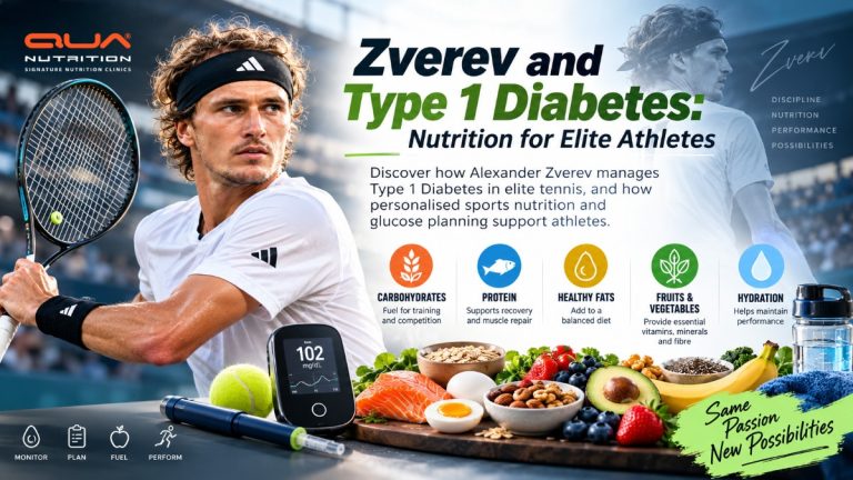 Zverev and Type 1 Diabetes Nutrition for Elite Athletes